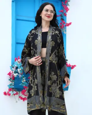 Coal clay - Short kaftan shirt